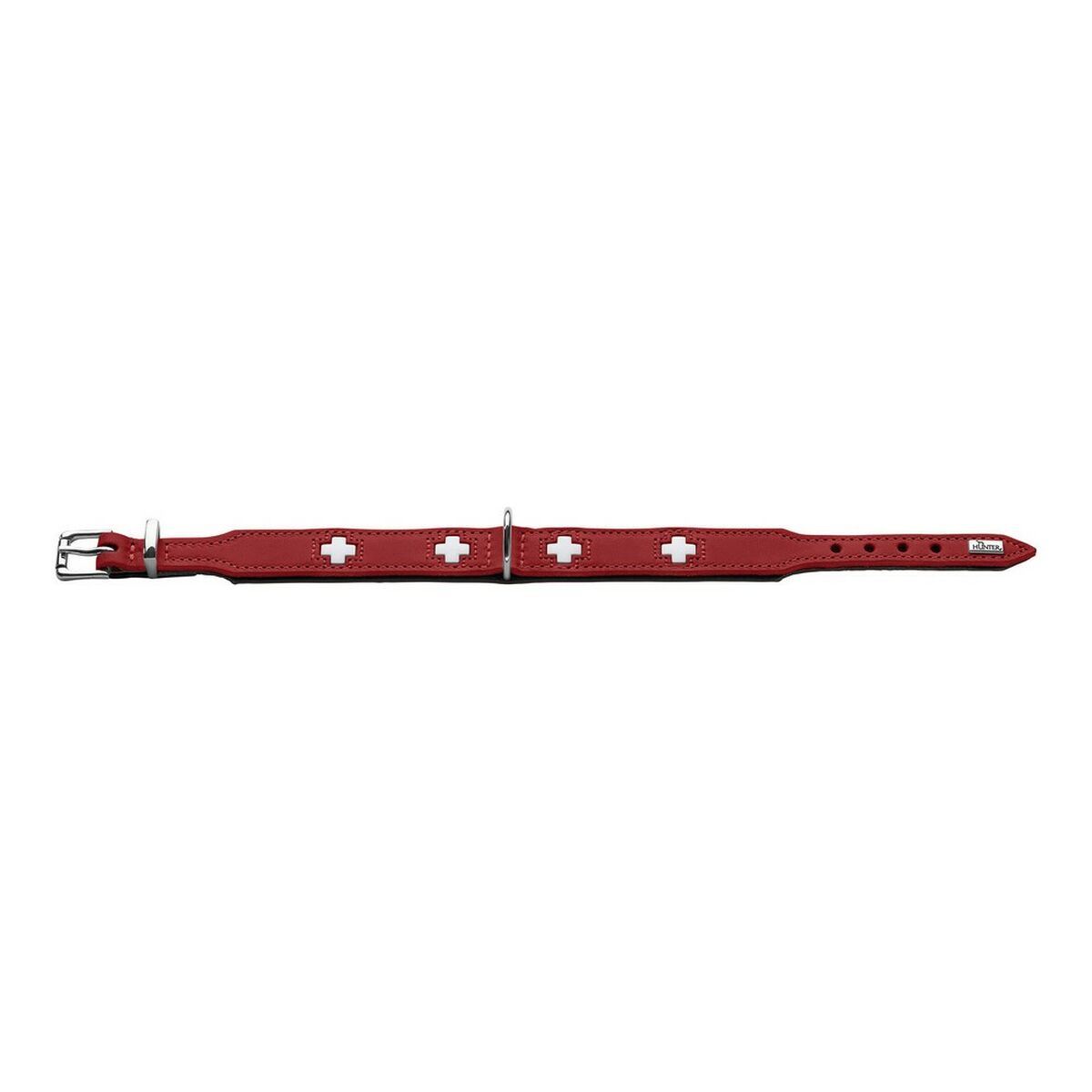 Hundhalsband Hunter Swiss Röd/Svart (38-43.5 cm) - 10