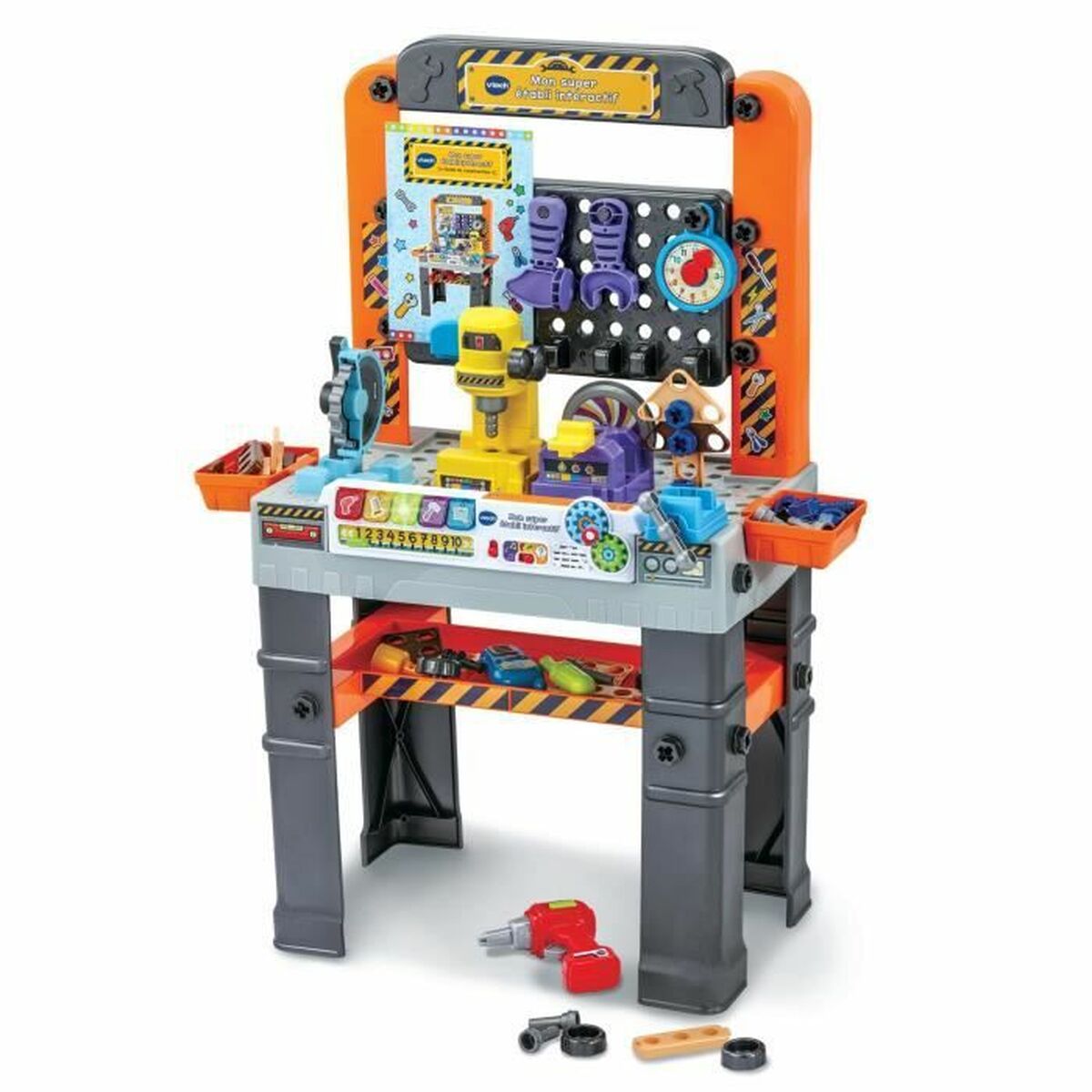 Verktygssats för barn Vtech Mon super établi interactif 62 Delar - 6
