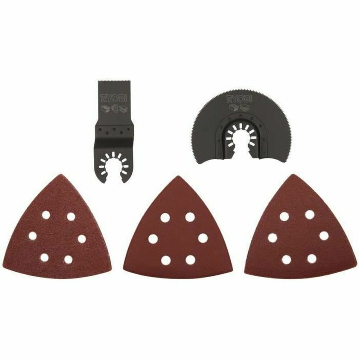 Multi-tool accessory set Ryobi RAKMT12KIT 12 Delar - 2