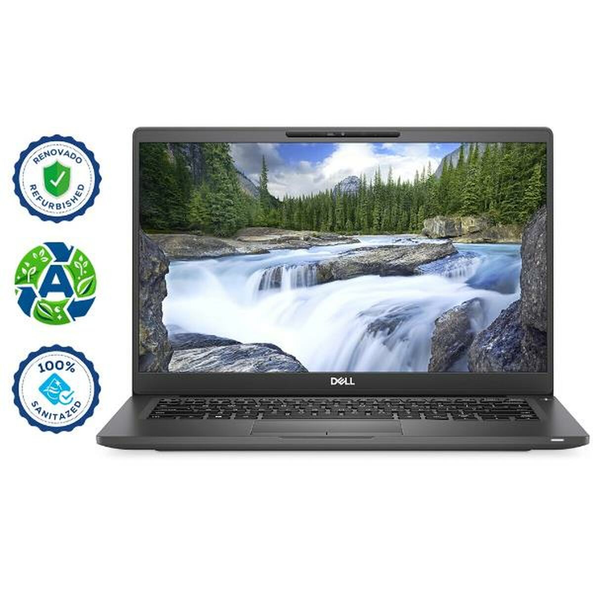 Bärbar dator Dell Latitude 7400 14" Intel Core I5-8265U 8 GB RAM 256 GB SSD Qwerty Spanska (Renoverade A) - 2