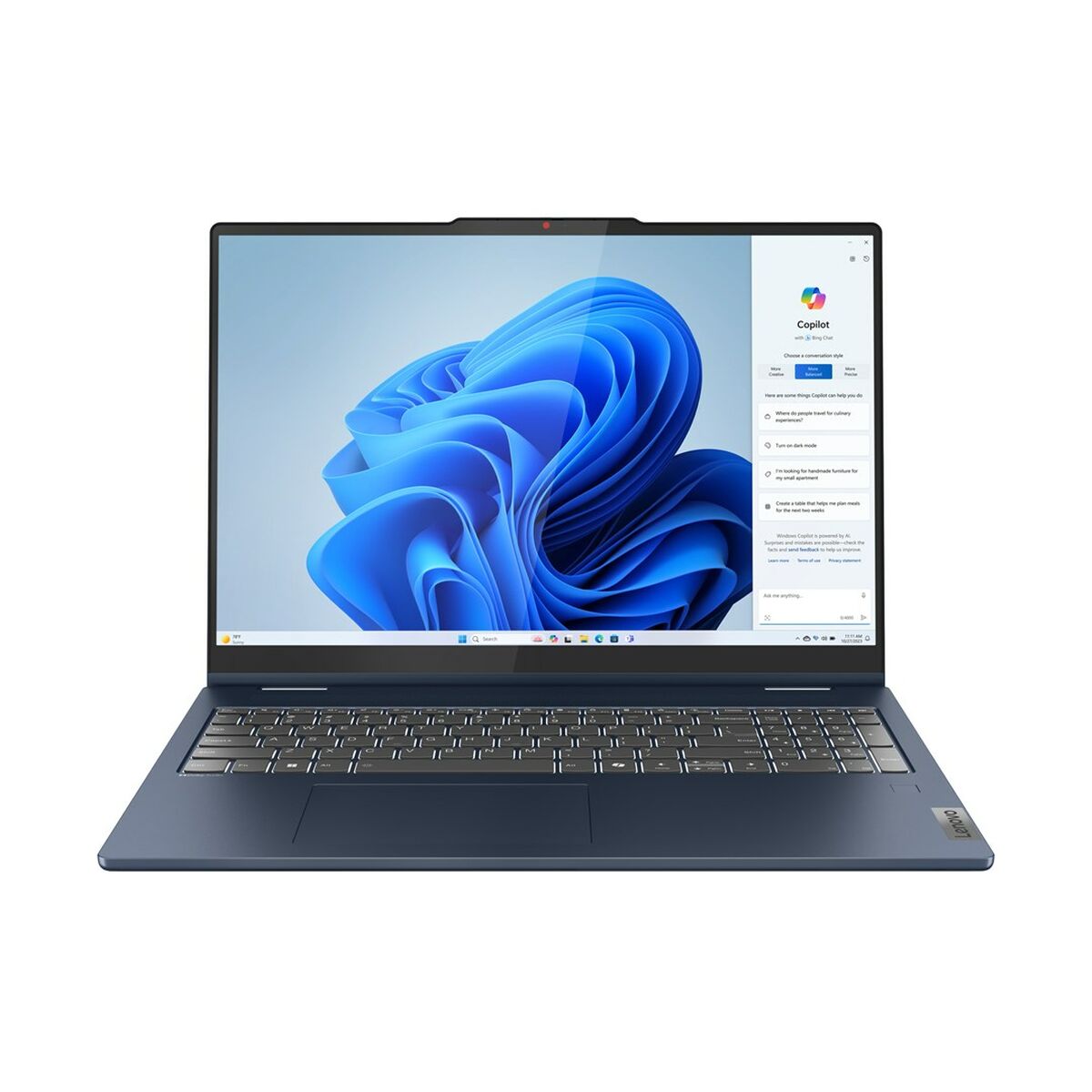 Bärbar dator Lenovo 83DU001KU 16" Intel Core 7 150U 16 GB RAM 1 TB SSD QWERTY (Renoverade A+)