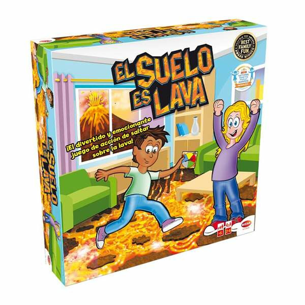 Sällskapsspel Bizak El Suelo Es Lava