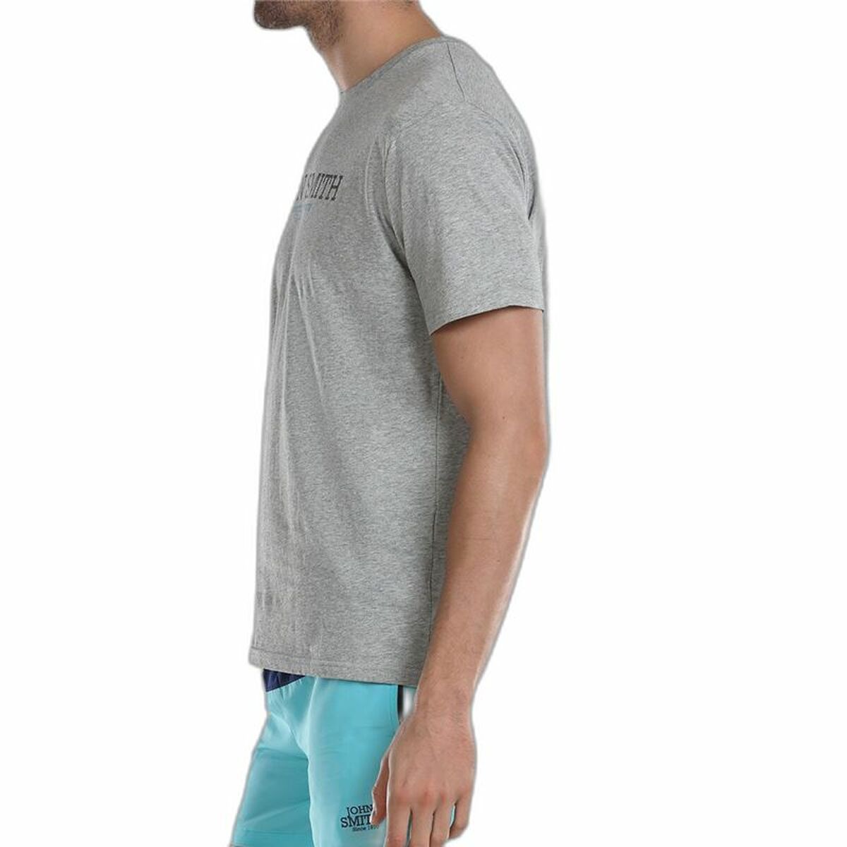 T-shirt med kortärm Herr John Smith Efebo Grå - 2