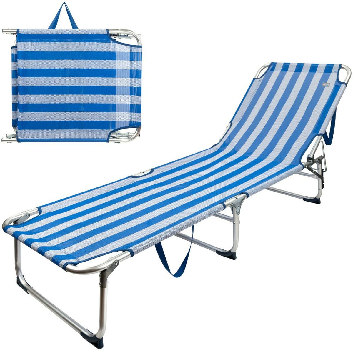 Strandsolstol Aktive 188 x 30 x 58 cm - 7