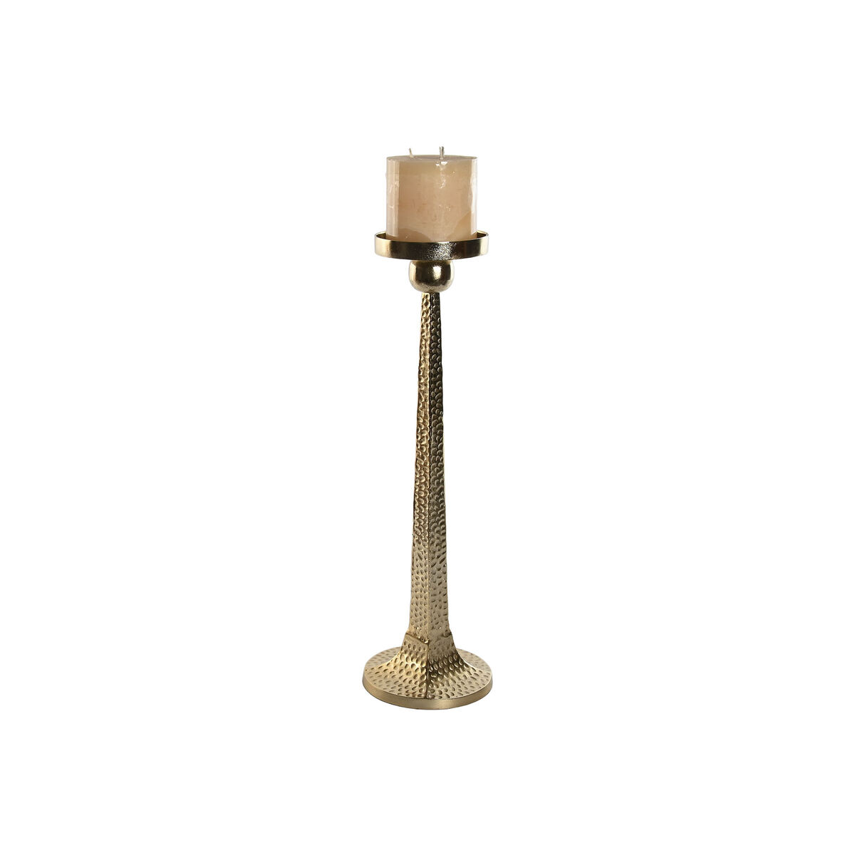 Ljusstakar Home ESPRIT Gyllene Aluminium 18,5 X 18,5 X 64,5 cm - 4