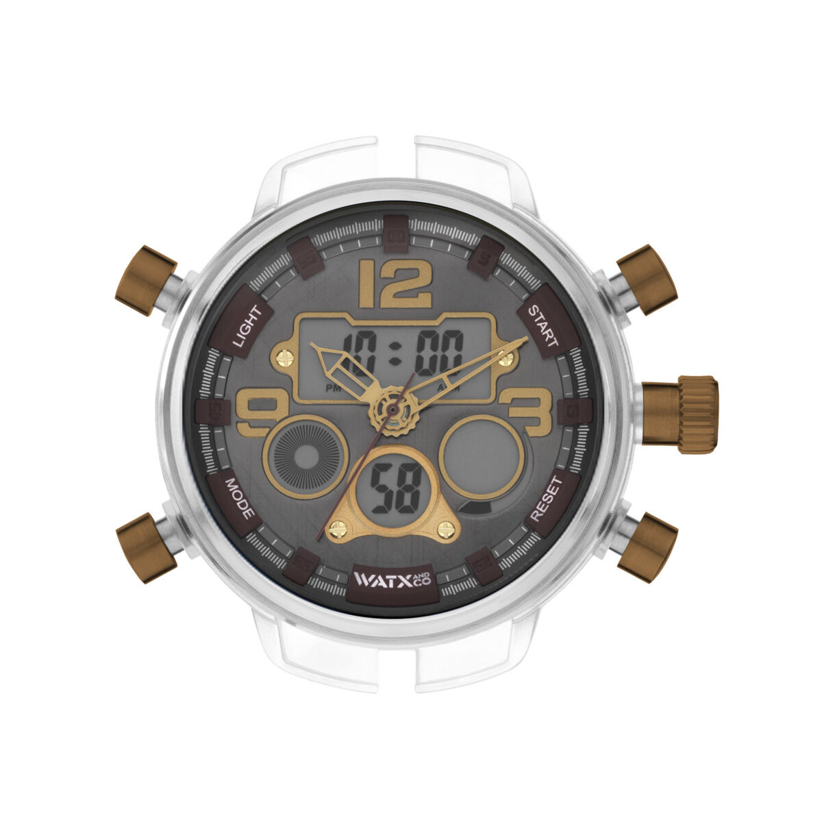 Unisexklocka Watx & Colors RWA2820 Brun (Ø 49 mm)