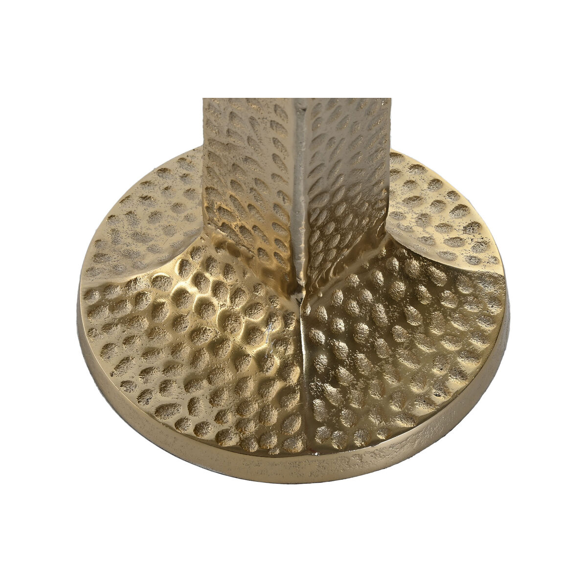 Ljusstakar Home ESPRIT Gyllene Aluminium 18,5 X 18,5 X 85,5 cm - 3