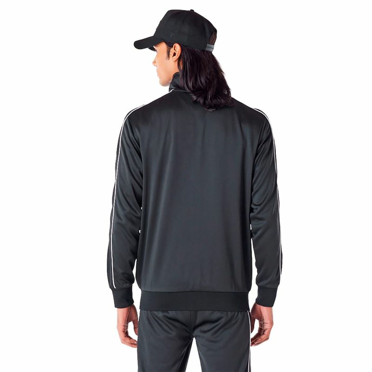 Träningsjacka Herr New Era TRACK TOP Svart