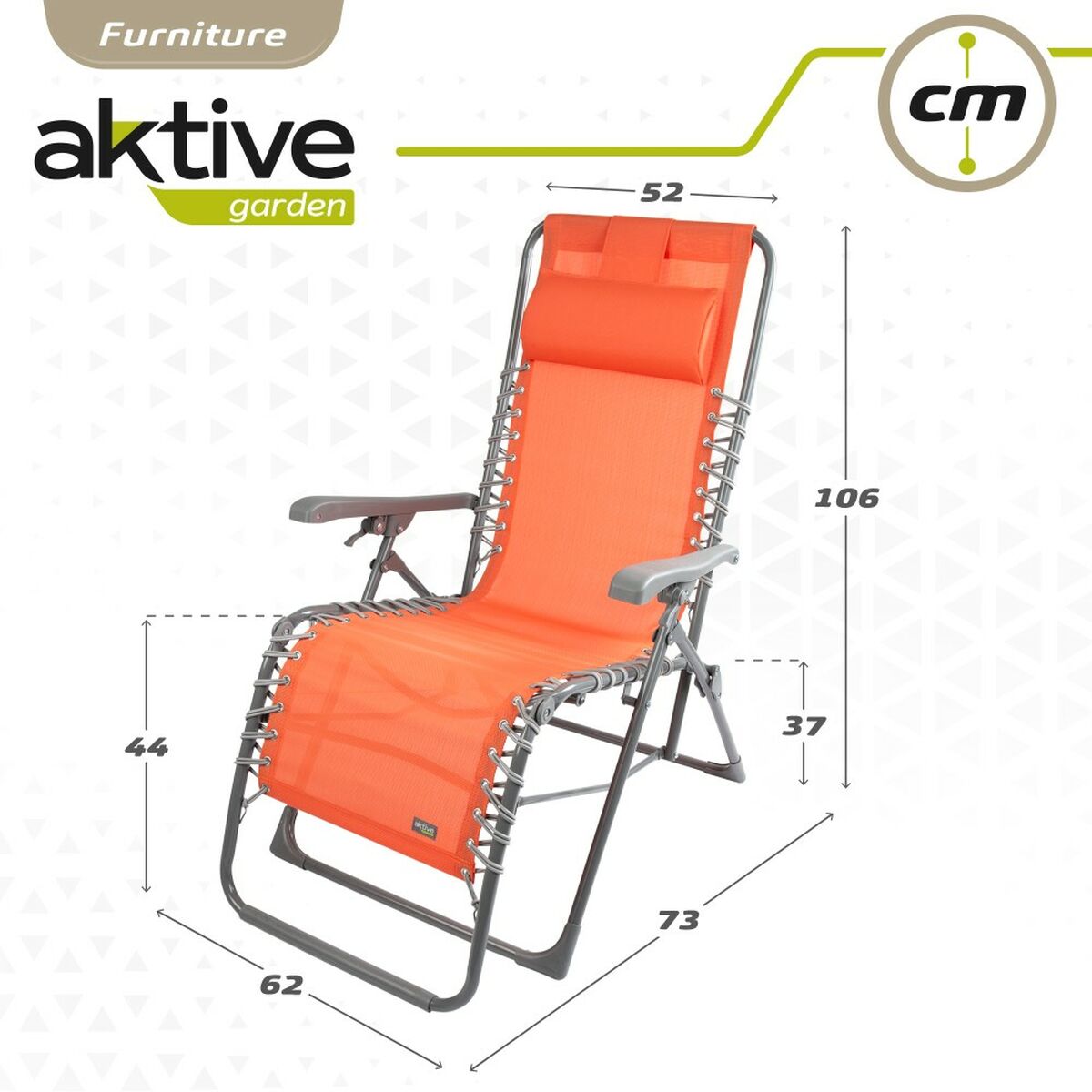 Edények Aktive Edények Orange 160 x 76 x 52 cm - 10