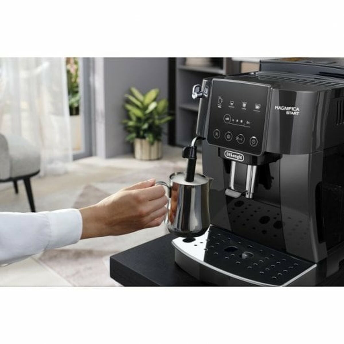 Superautomatisk kaffebryggare DeLonghi ECAM220.22.GB Svart Grå 1450 W 15 bar 250 g 1,8 L - 6