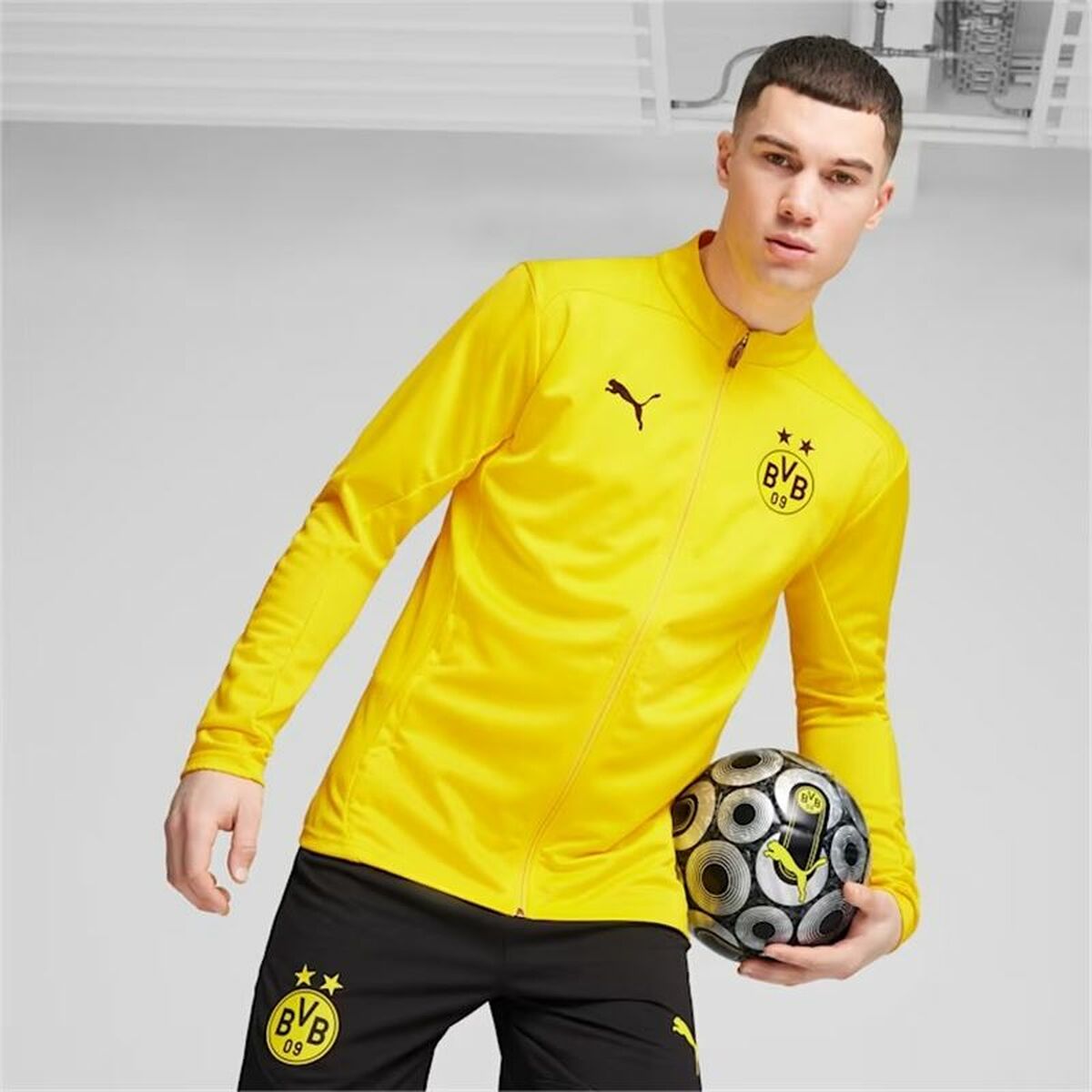 Träningsjacka Herr Puma Borussia Dortmund Gul - 7