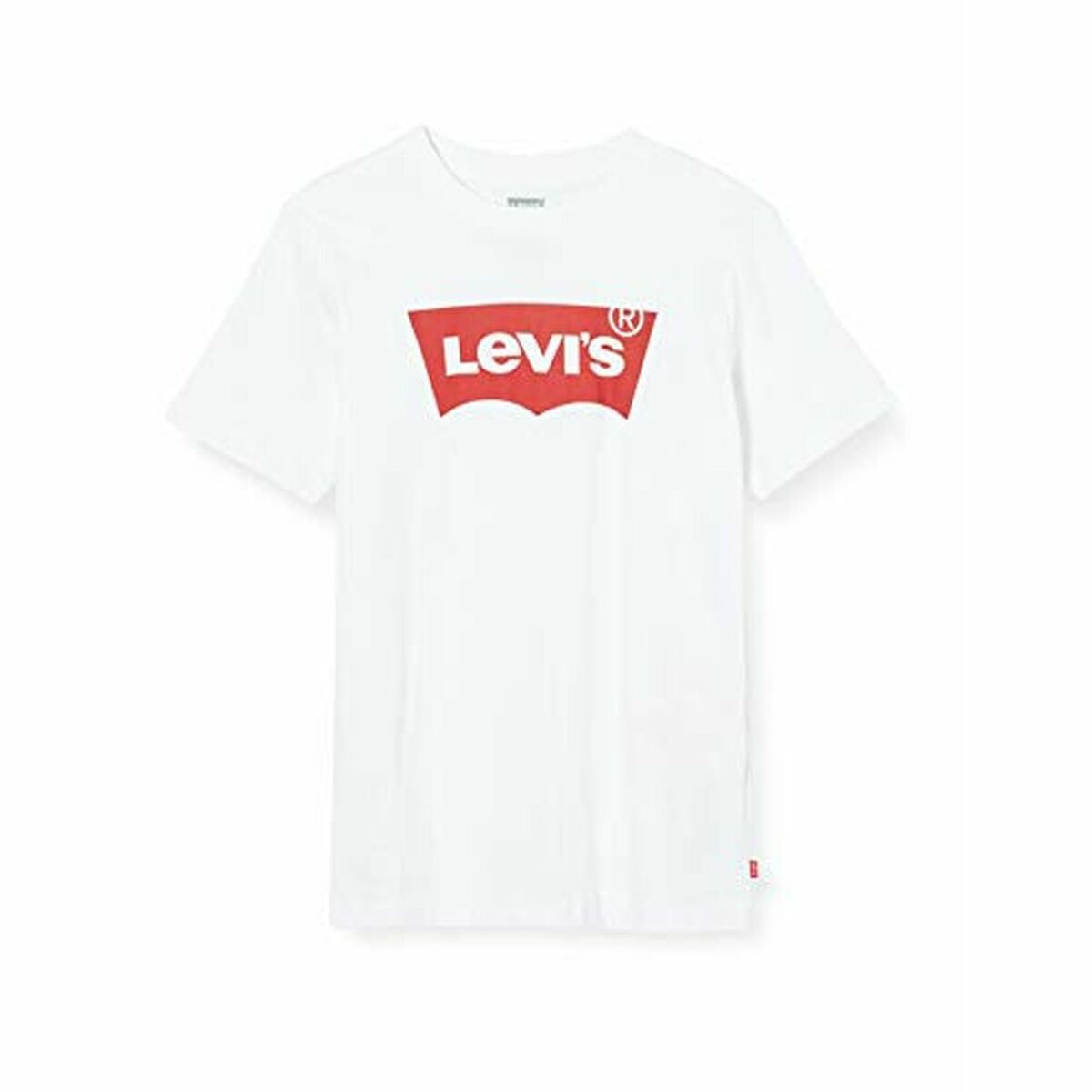 T-shirt med kortärm Barn Levi's 8157 Vit - 8