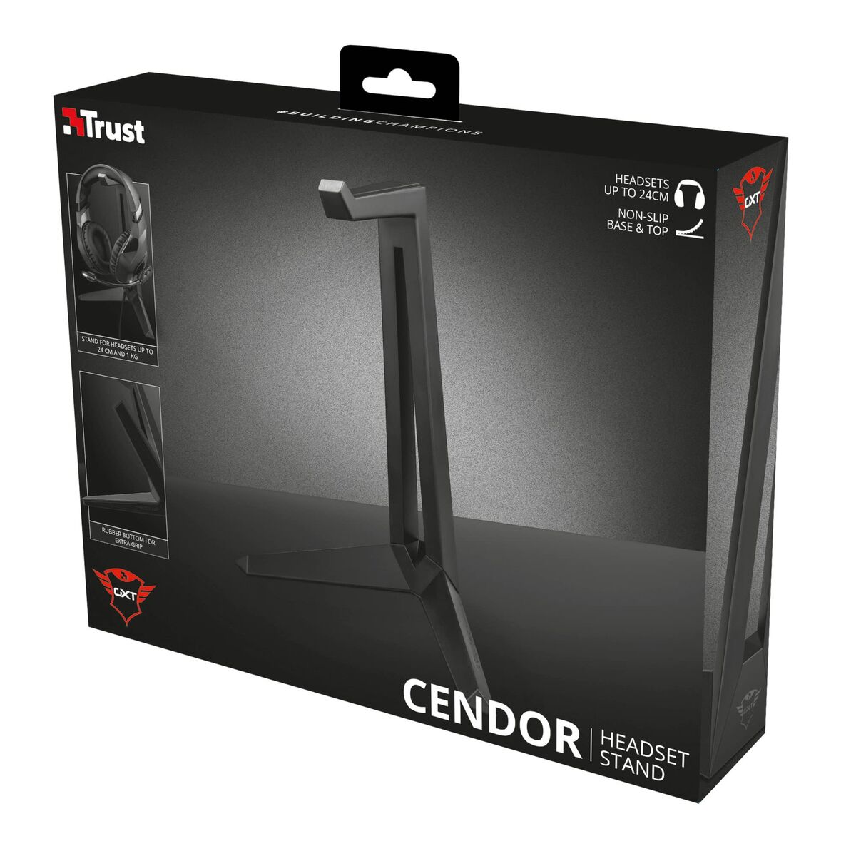 Spelhörlurar support Trust 22973 GXT260 Svart - 3