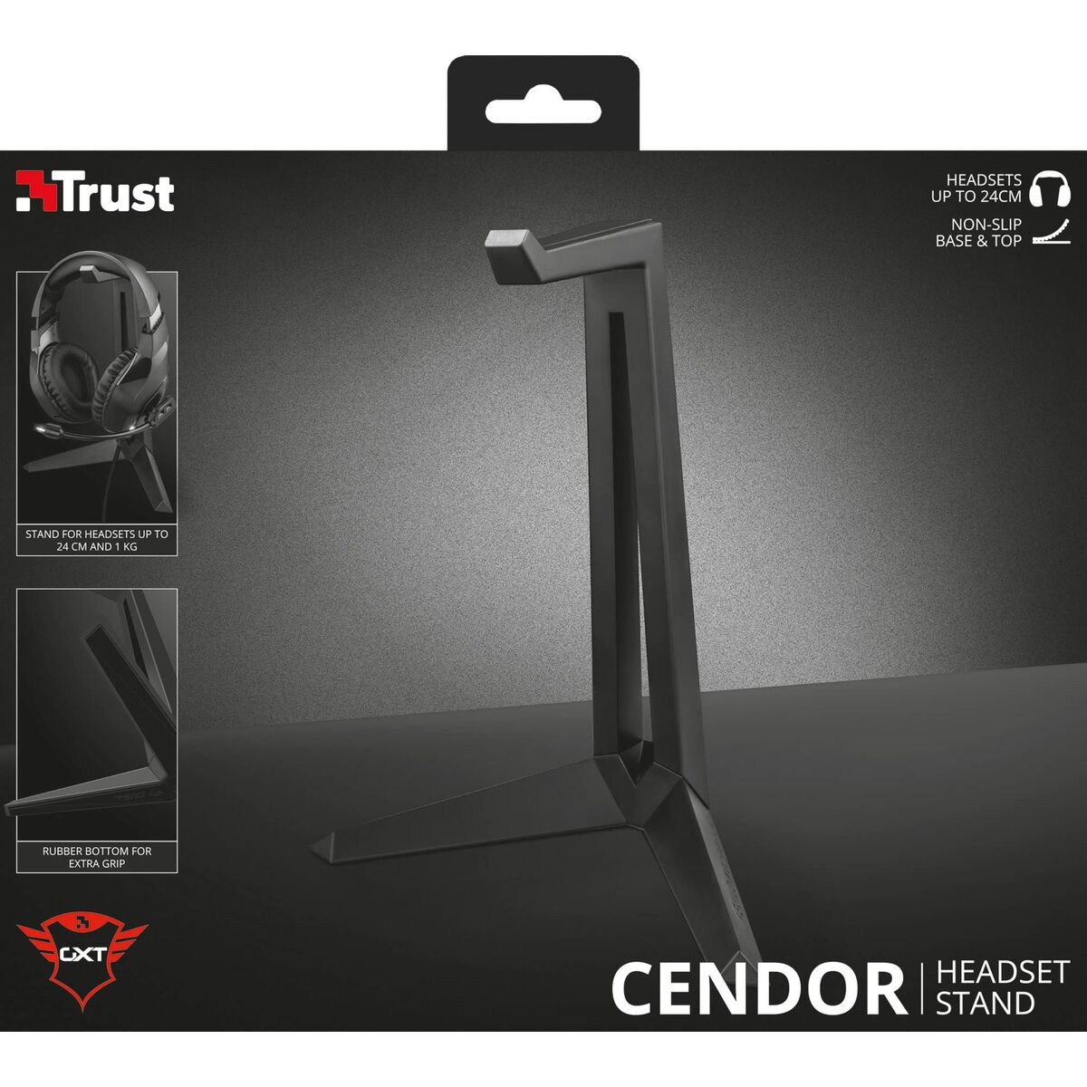 Spelhörlurar support Trust 22973 GXT260 Svart - 4