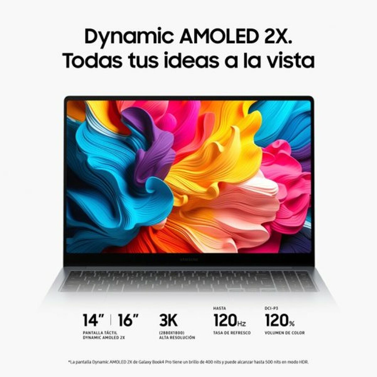 Bärbar dator Samsung Galaxy Book4 Pro 16 NP960XGK-KG1ES 16" Intel Evo Core Ultra 7 155H 16 GB RAM 512 GB SSD - 4