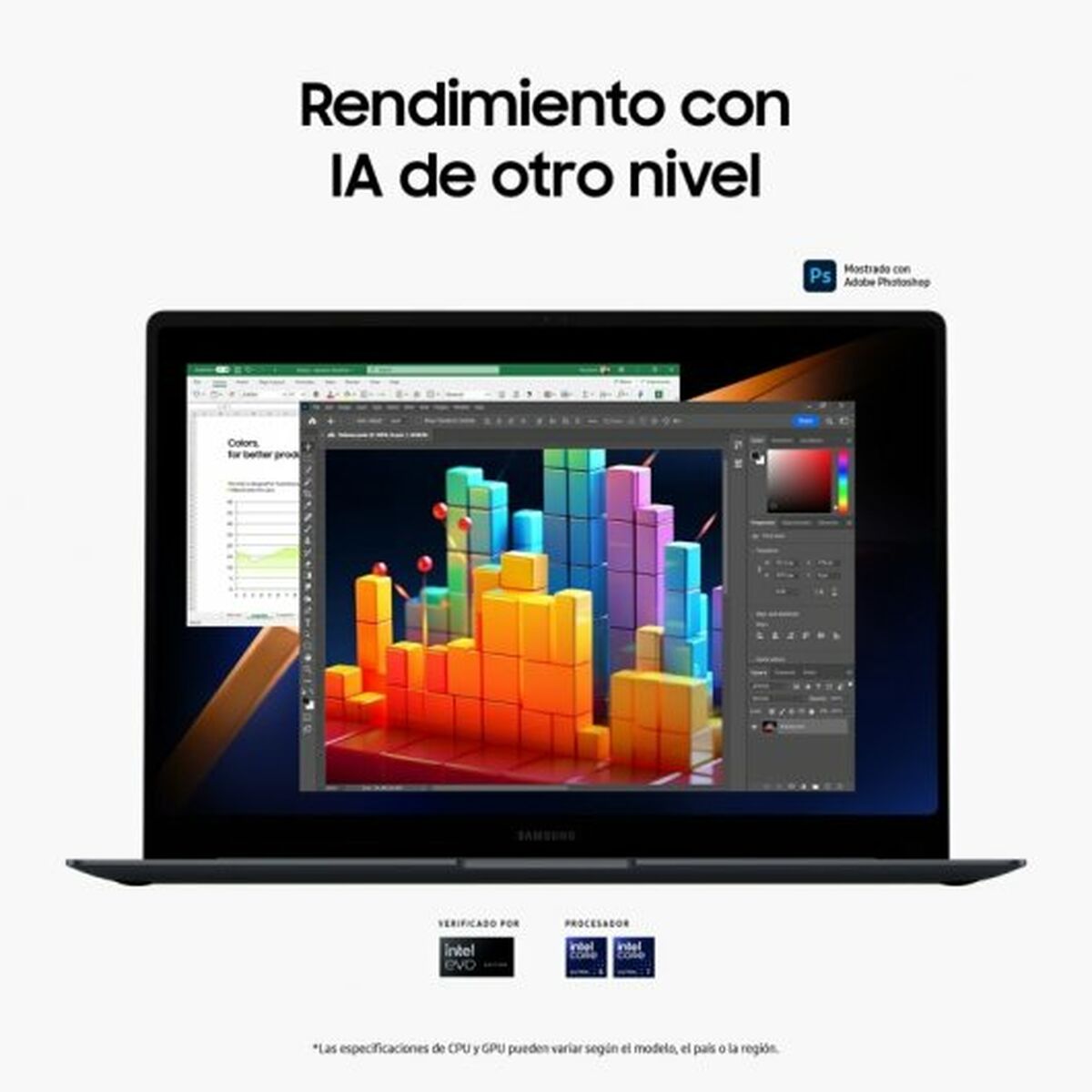 Bärbar dator Samsung Galaxy Book4 Pro 16 NP960XGK-KG1ES 16" Intel Evo Core Ultra 7 155H 16 GB RAM 512 GB SSD - 3
