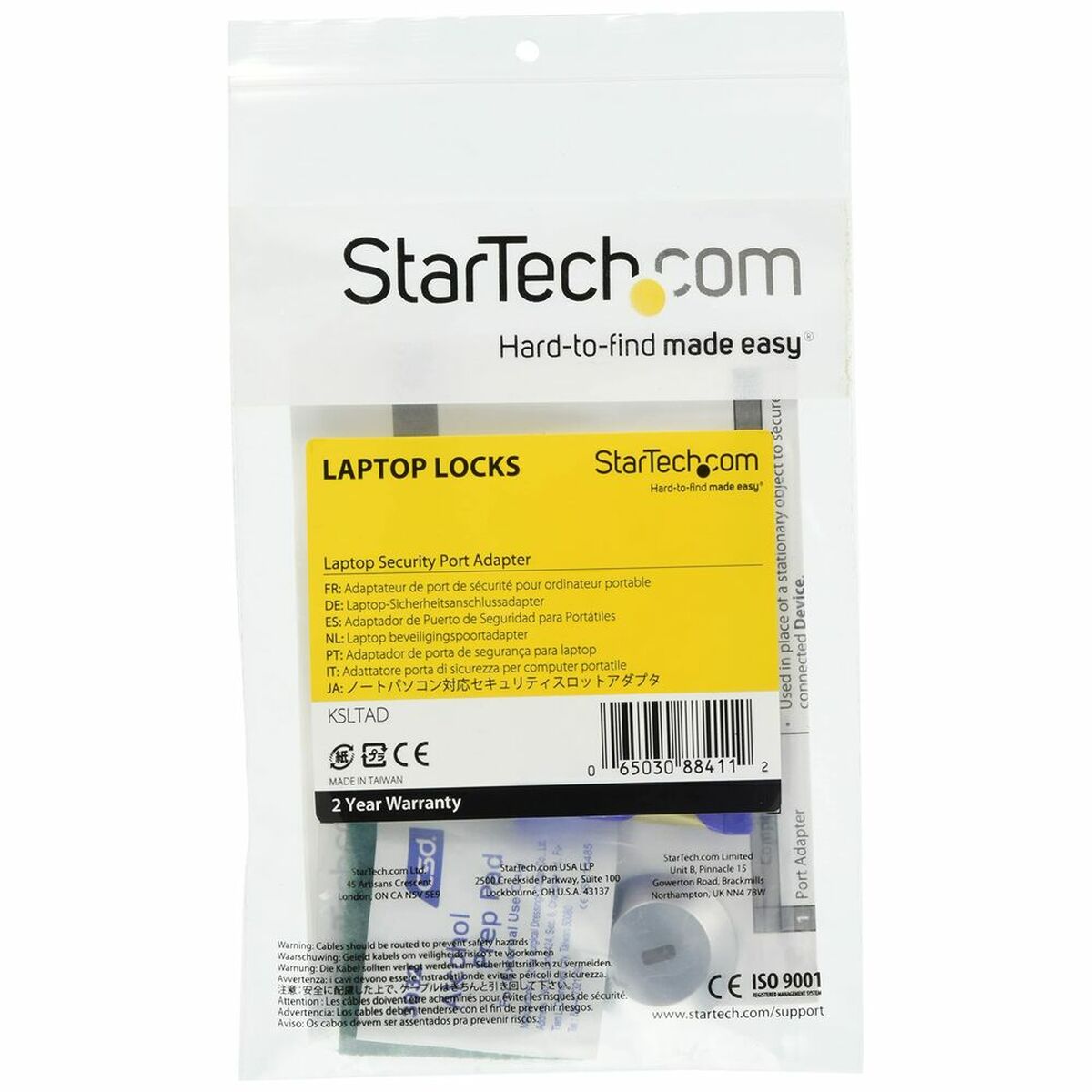 Säkerhetssystem Startech KSLTAD - 3