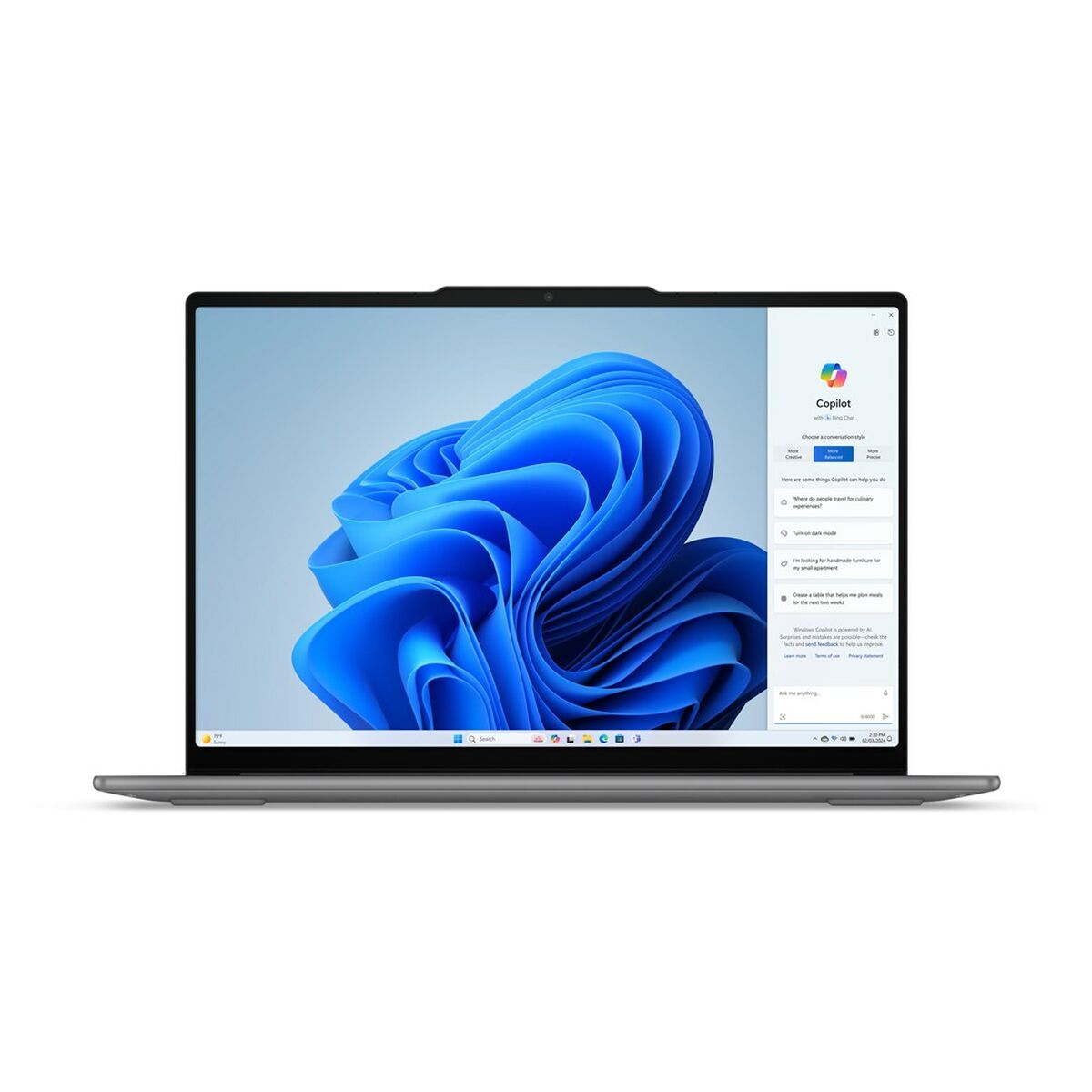 Bärbar dator Lenovo 83HM002SPB 15,3" intel core ultra 7 256V 16 GB RAM 512 GB SSD - 2