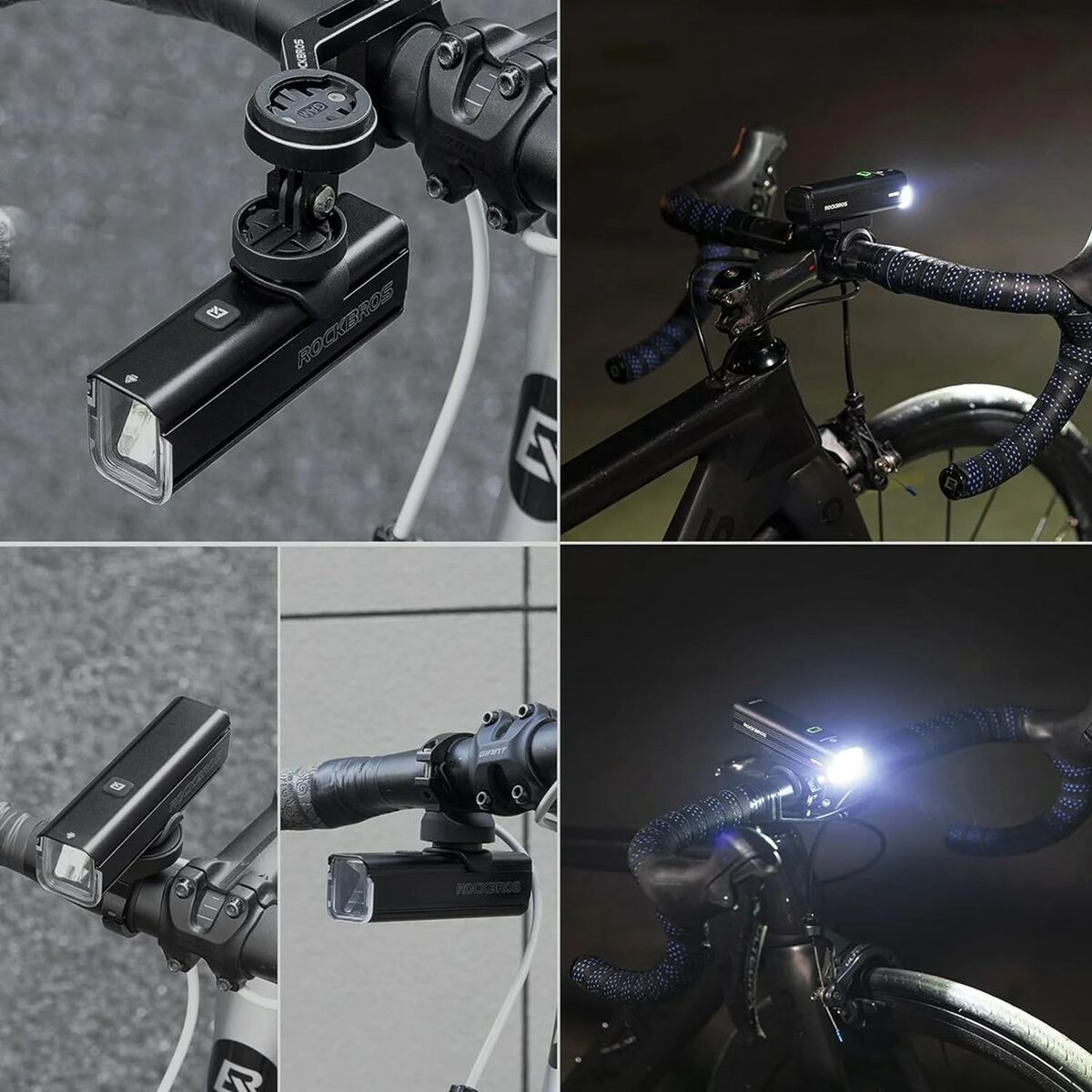 LED-lampa för cykel Rockbros 157353 - 3
