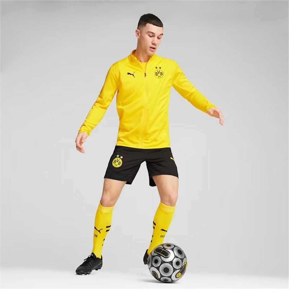 Träningsjacka Herr Puma Borussia Dortmund Gul - 3