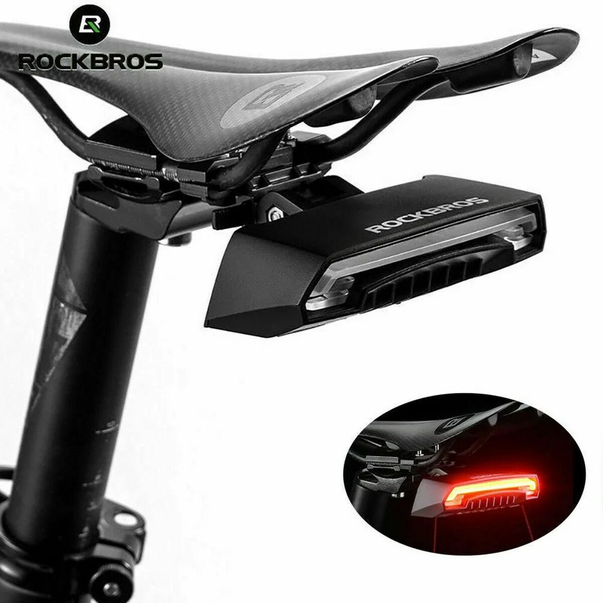 LED-lampa för cykel Rockbros 157346