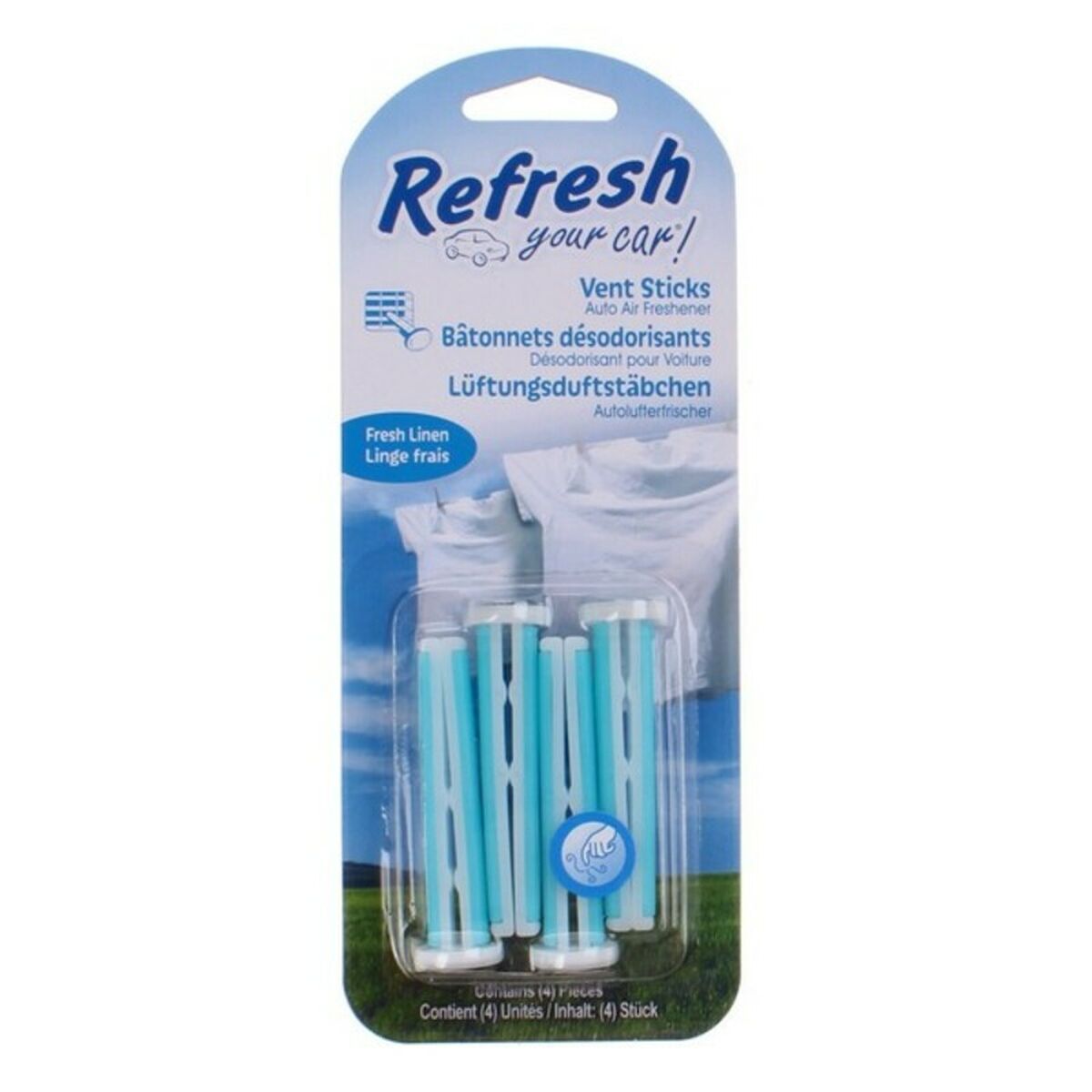 Billuftfreser California Scents E301408900 Plast (4 antal) - 3