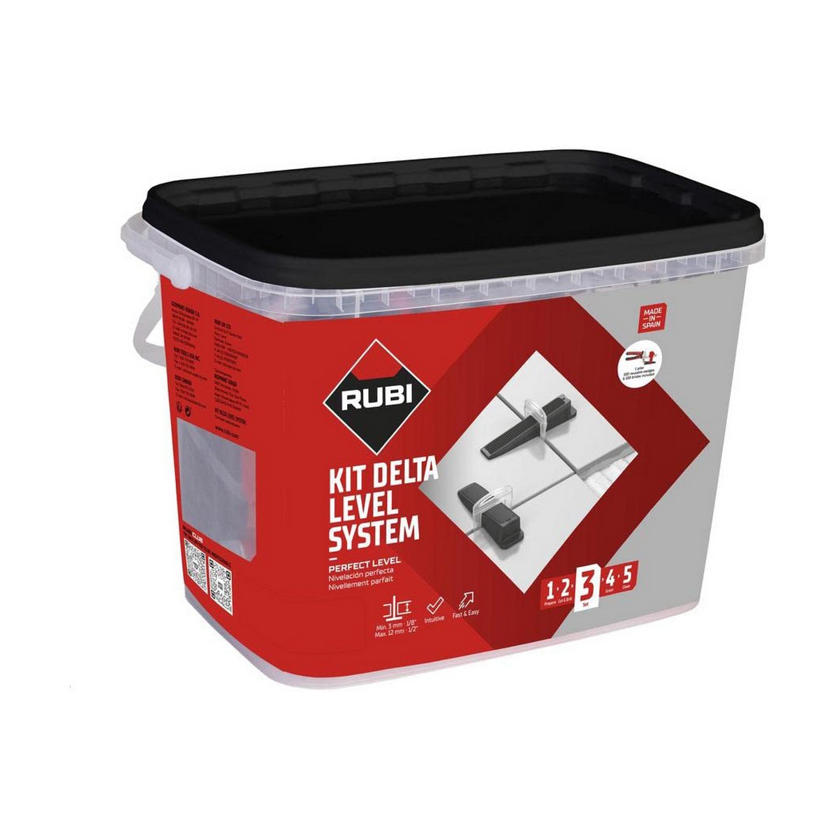 Verktygssats Rubi delta level system r3956 - 2