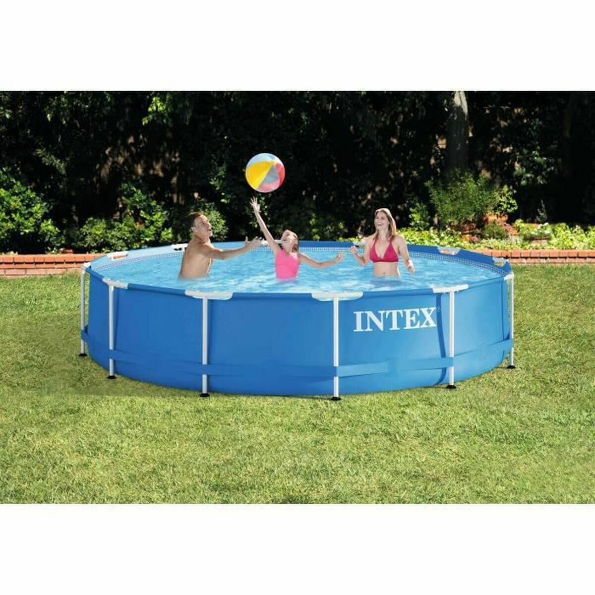 flyttbar pool Intex 366 x 76 x 366 cm 6503 L - 2