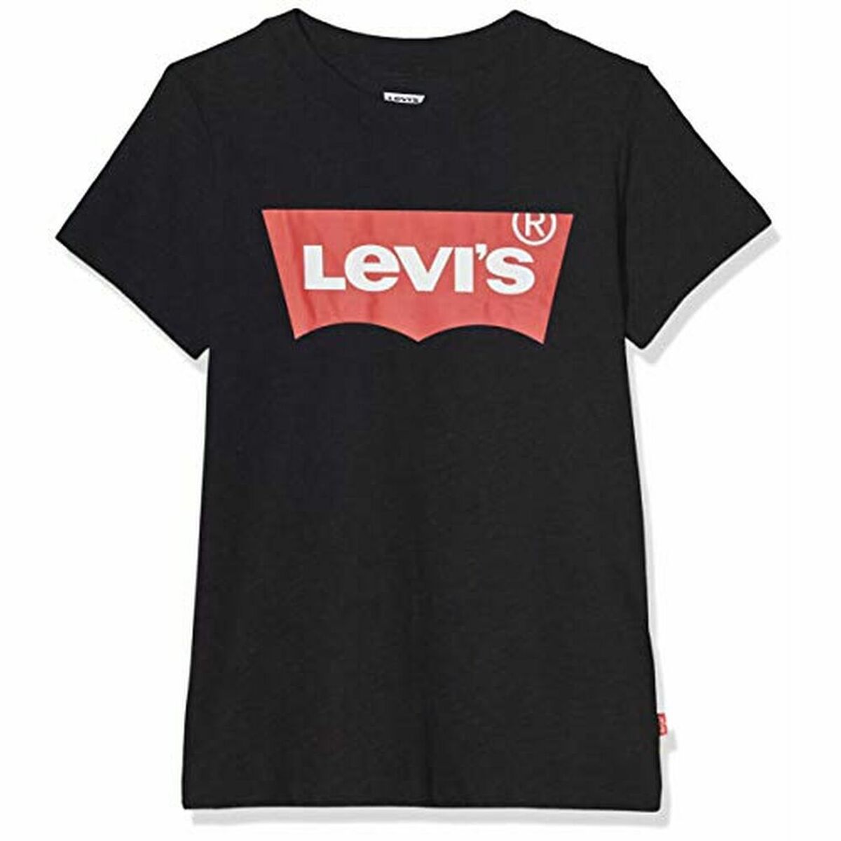 T-shirt med kortärm Barn Levi's 8157 Svart - 5
