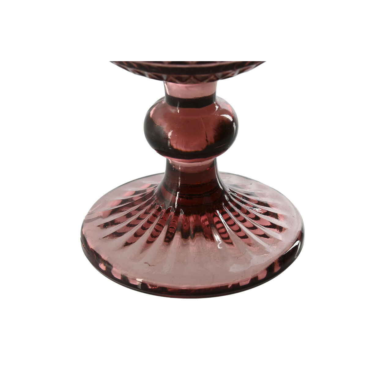 Glasset Home ESPRIT Rosa Glas 8 x 8 x 14,5 cm (6 antal) - 2