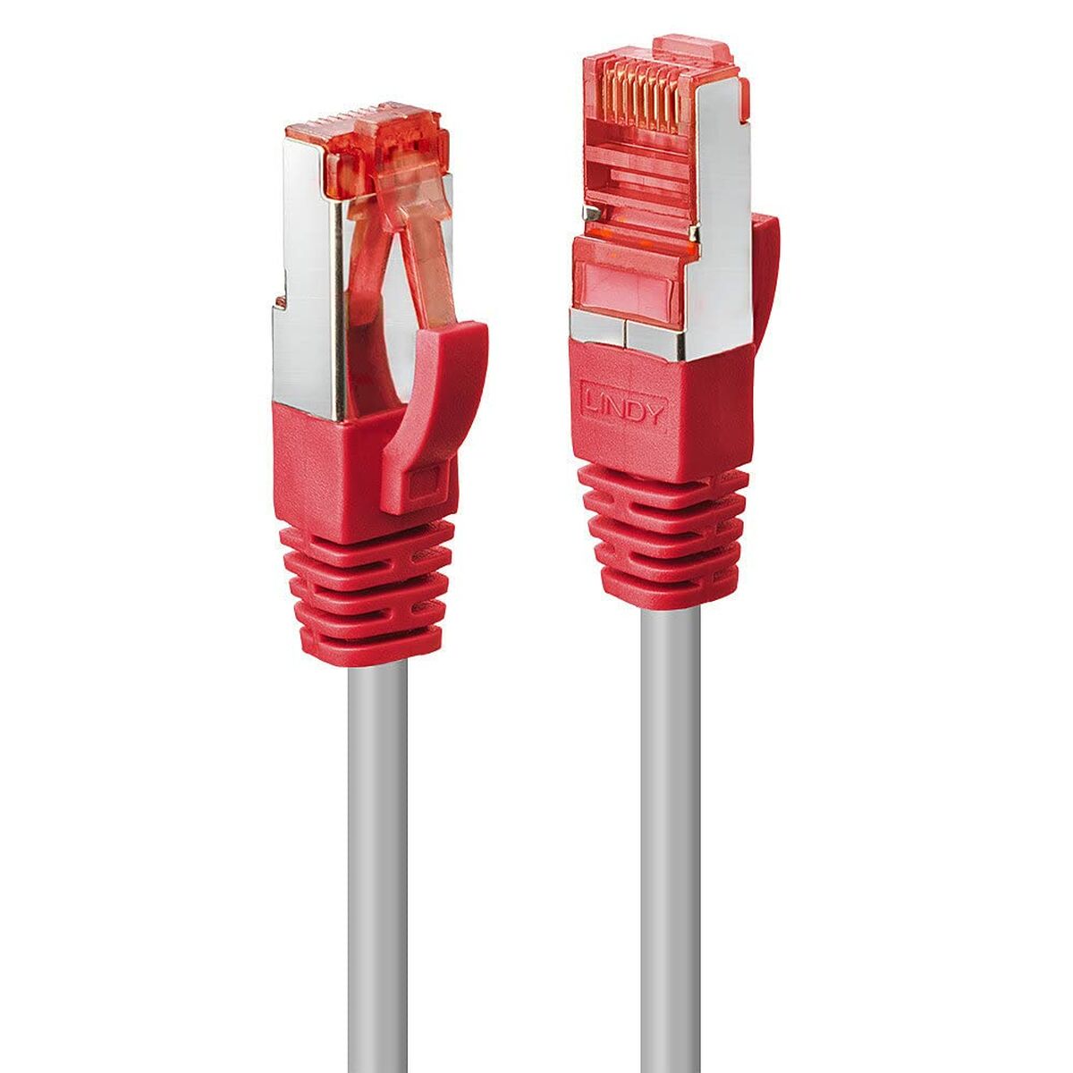 Nätkabel UTP Styv Kategori 6 LINDY Cat.6 S/FTP 2m Grå 2 m (1 antal) - 4