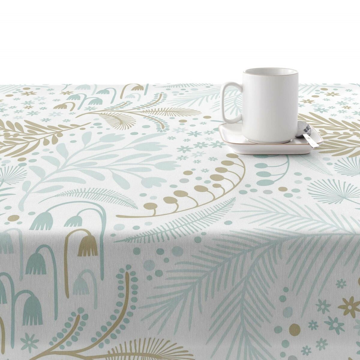 Fläckresistent bordsduk i harts Belum Merry Christmas Multicolour 200 x 150 cm