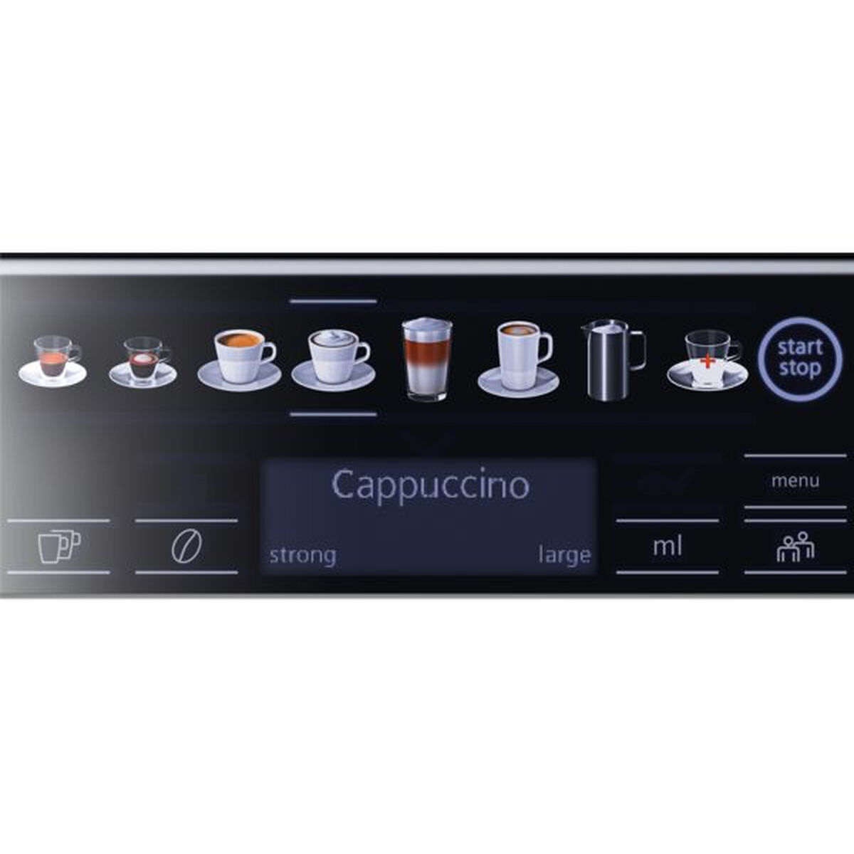 Superautomatisk kaffebryggare Siemens AG EQ.6 plus s500 Espresso Svart metallic 1500 W 19 bar 2 Csészék 1,7 L - 7