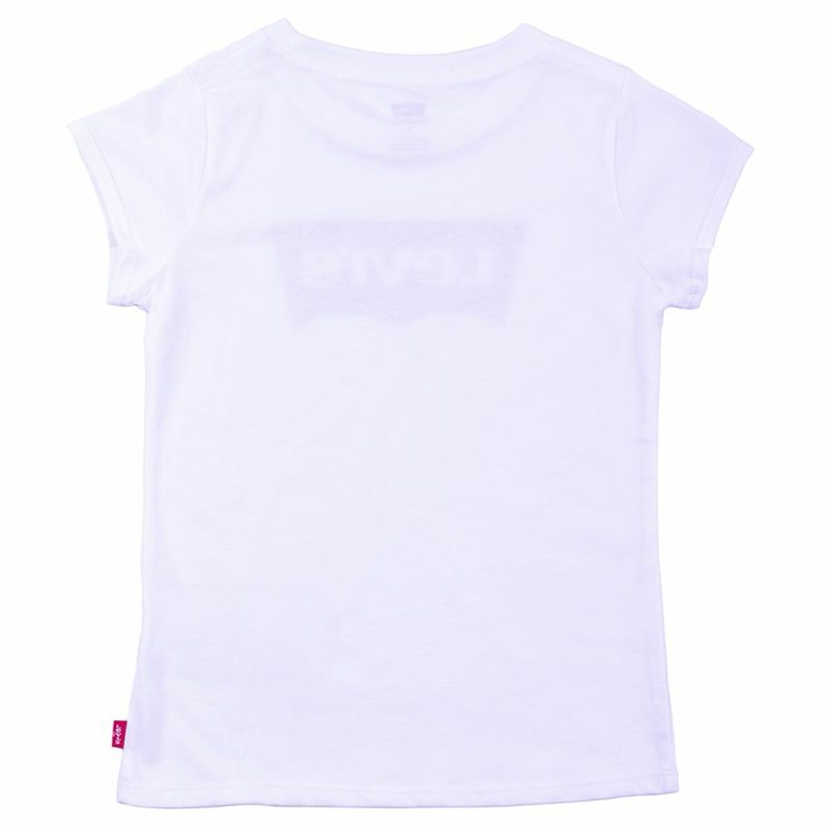 Barn T-shirt med kortärm Levi's Batwing B Vit - 3