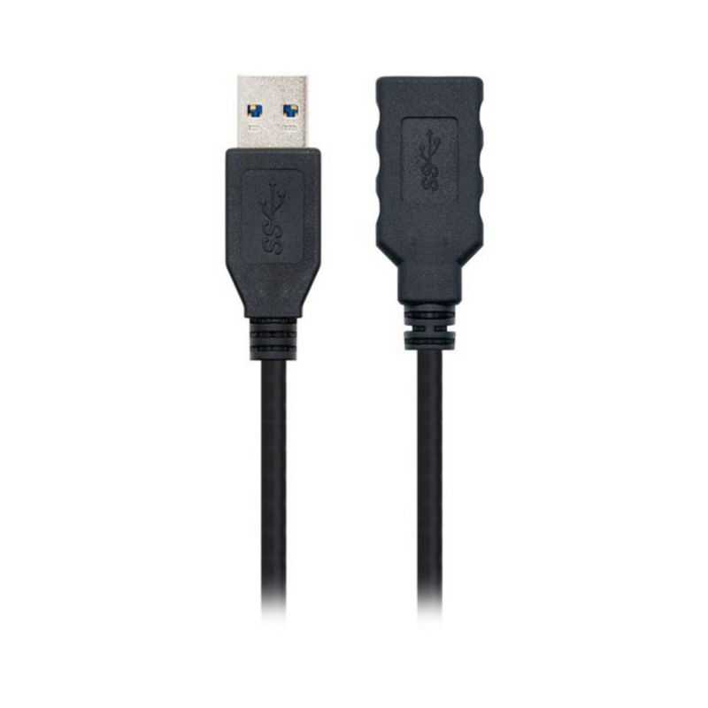 USB-kabel NANOCABLE 10.01.090 Svart - 3