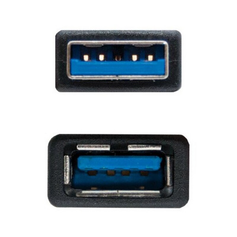 USB-kabel NANOCABLE 10.01.090 Svart - 4