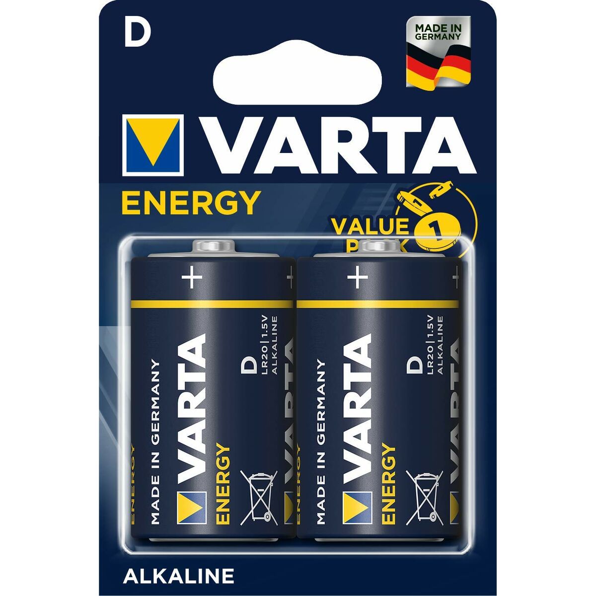 Batterier Varta 1,5 V (2 antal) - 2