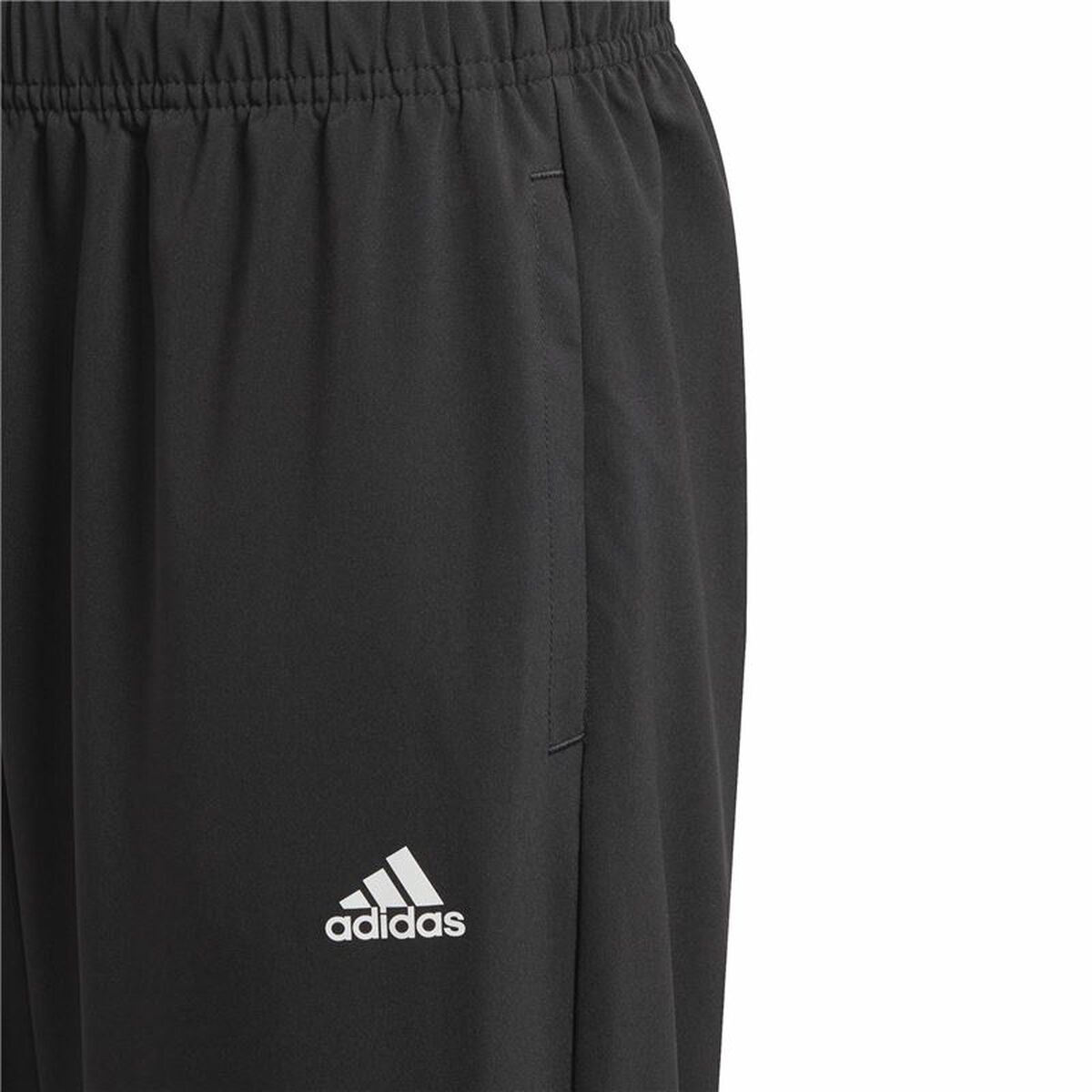 Nederdel träningsoverall för barn Adidas Essentials Stanford  Svart - 10