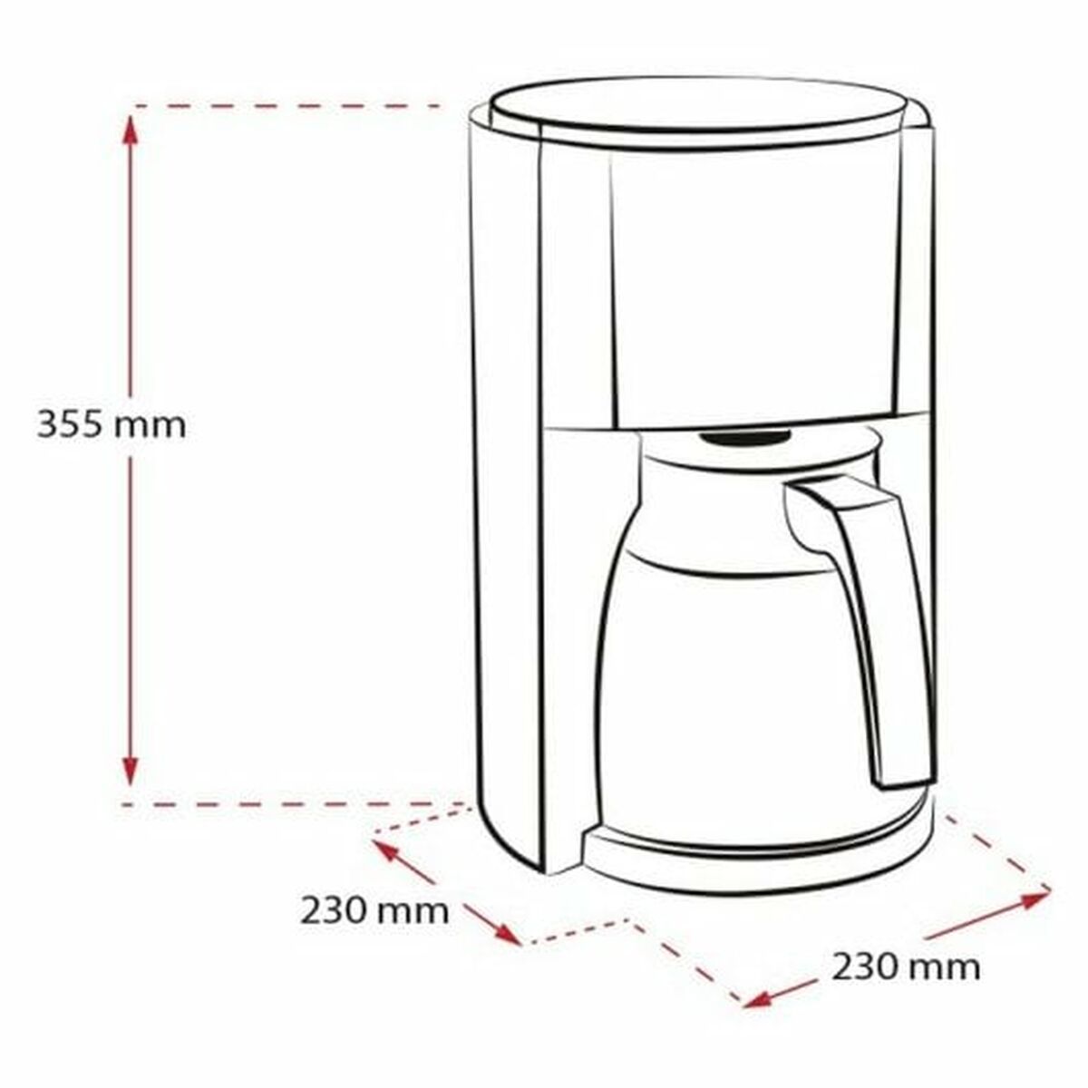 Superautomatisk kaffebryggare Melitta LOOK III THERM Vit - 2
