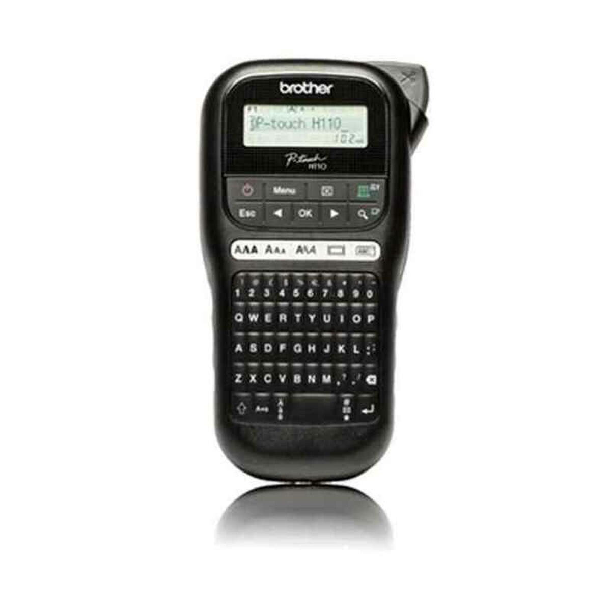 Elektrisk Etikettskrivare Bärbar Brother 5837170 12 mm Svart