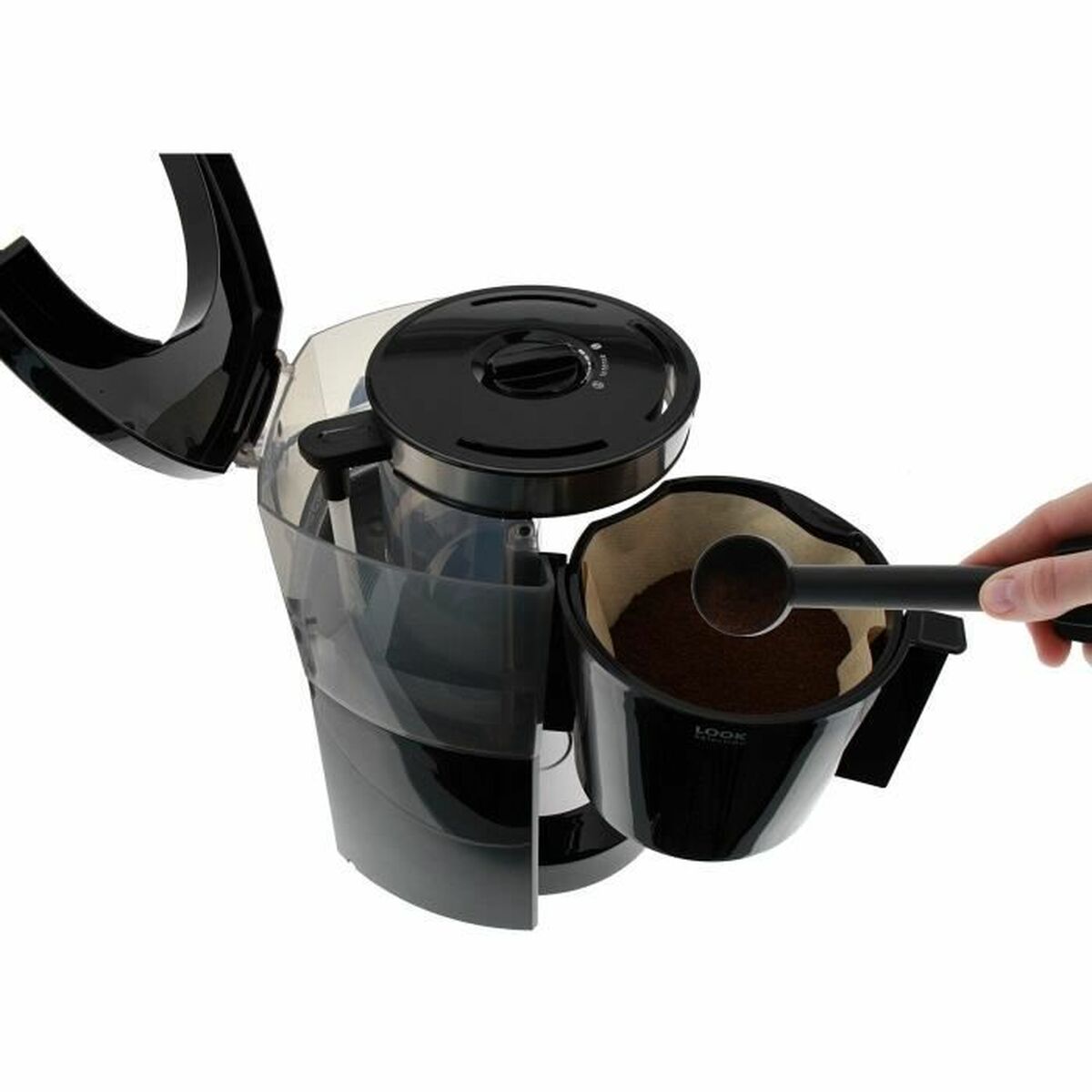 Kaffebryggare Melitta LOOK IV THERM SELECTION 1011-12 Svart Stål 1000 W 1,2 L - 4