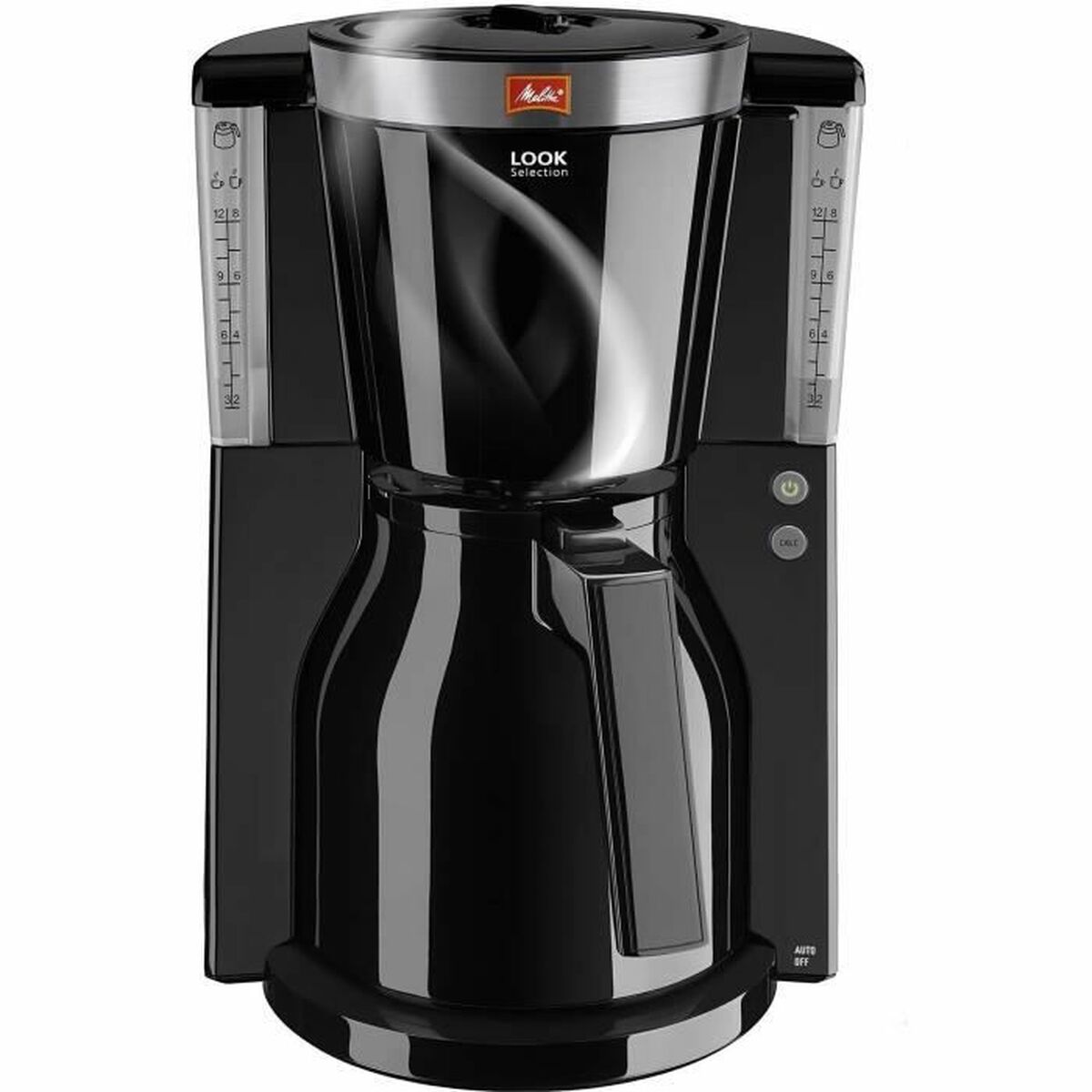 Kaffebryggare Melitta LOOK IV THERM SELECTION 1011-12 Svart Stål 1000 W 1,2 L