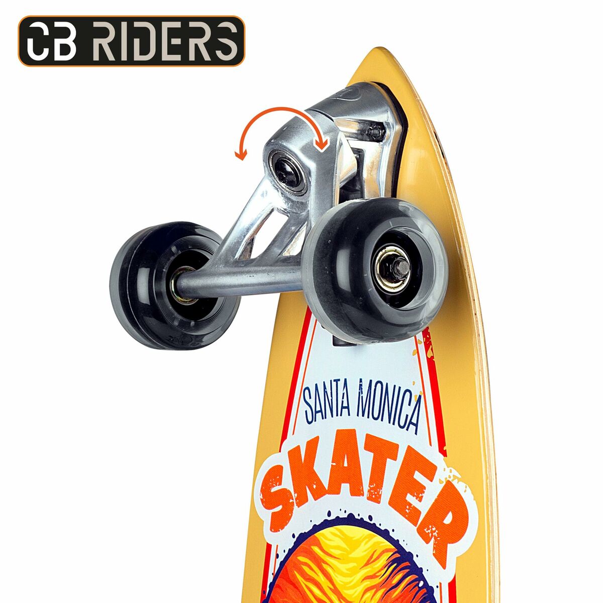 Skateboard Colorbaby Santa Monica Skater Trä 74 x 22 cm - 5