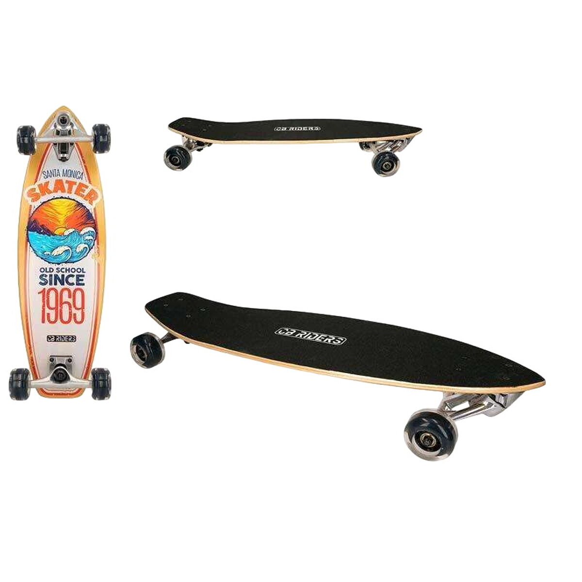 Skateboard Colorbaby Santa Monica Skater Trä 74 x 22 cm - 4