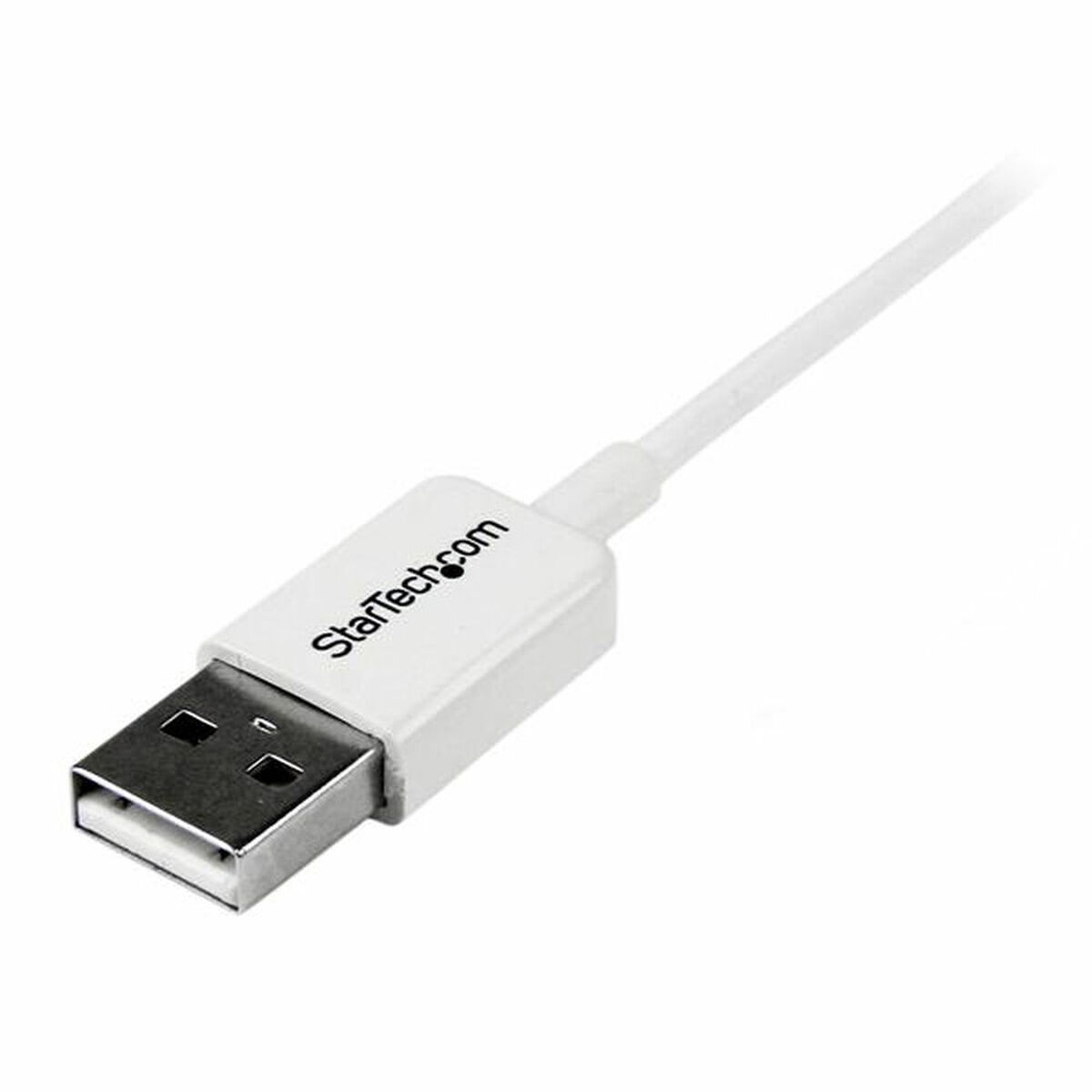 USB-kabel till mikro-USB Startech USBPAUB2MW Vit Gul (4 antal) - 5
