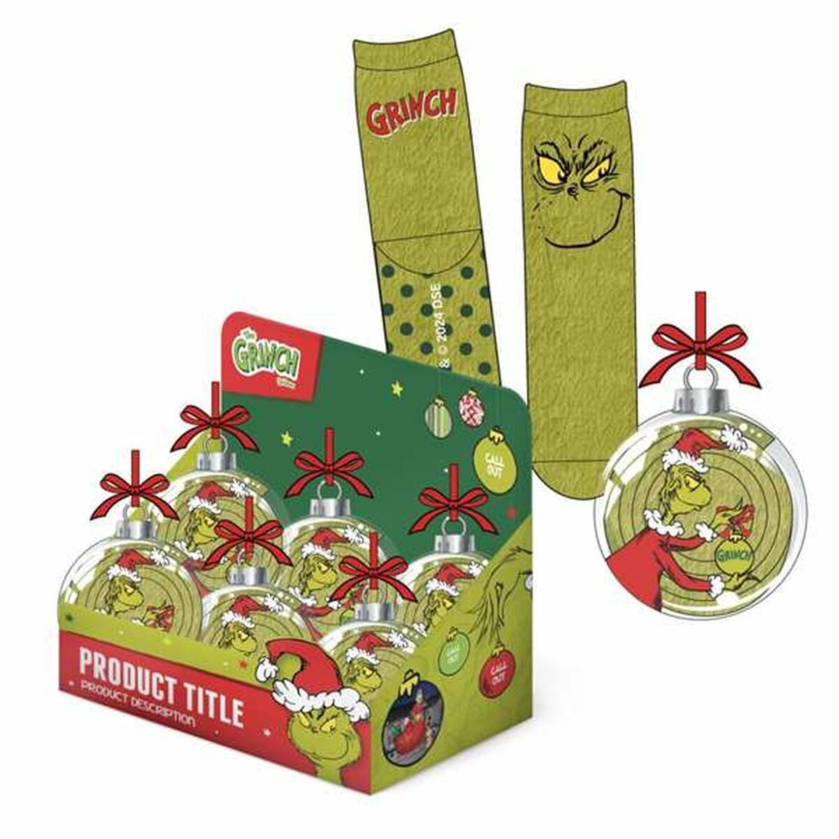 Strumpor The Grinch 38-45 - 2