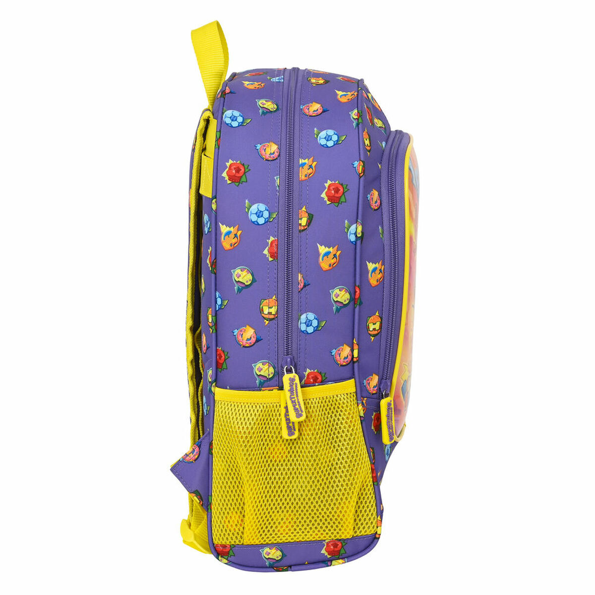Skolryggsäck SuperThings Guardians of Kazoom Gul Purpur 32 x 42 x 14 cm - 2