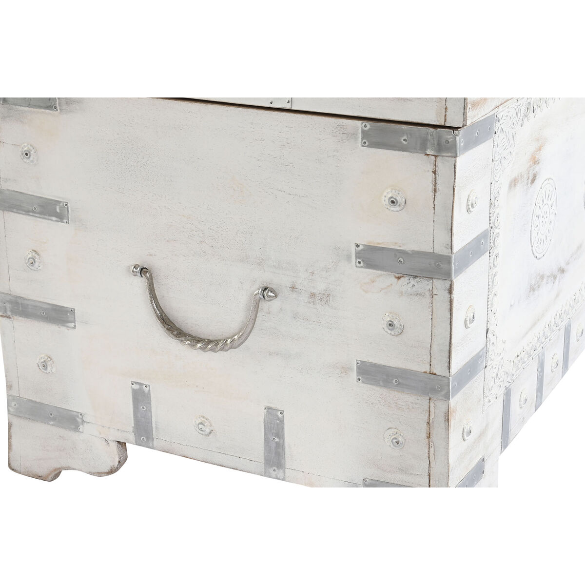 Koffert DKD Home Decor Mangoträ 78,7 x 43 x 45,7 cm - 11