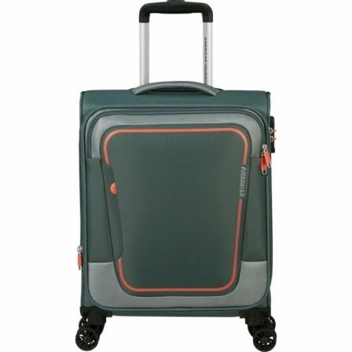 Kabinväska American Tourister Pulsonic Spinner Grön 43,5 L 55 x 40 x 23 cm