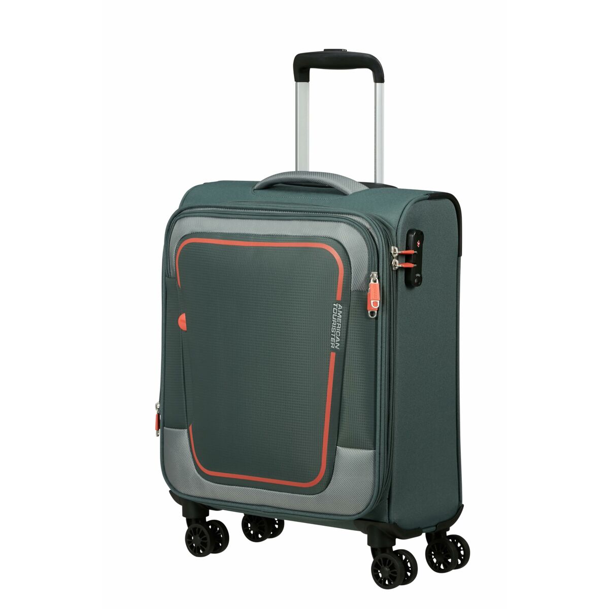 Kabinväska American Tourister Pulsonic Spinner Grön 43,5 L 55 x 40 x 23 cm - 2